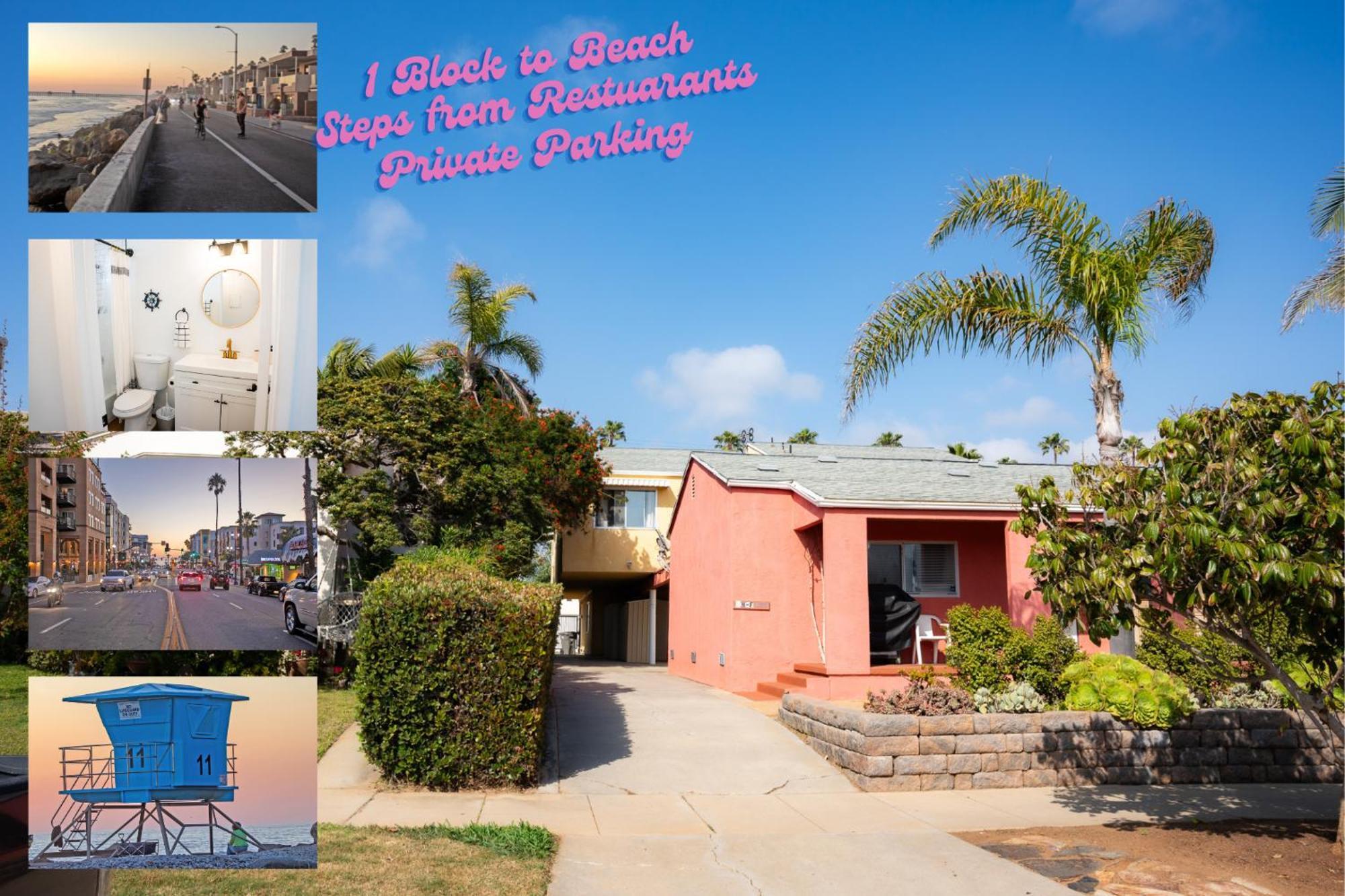 1 Block From Beach - Steps From Restaurants & Shops Oceanside Exteriér fotografie